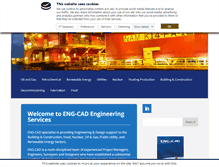 Tablet Screenshot of eng-cad.com